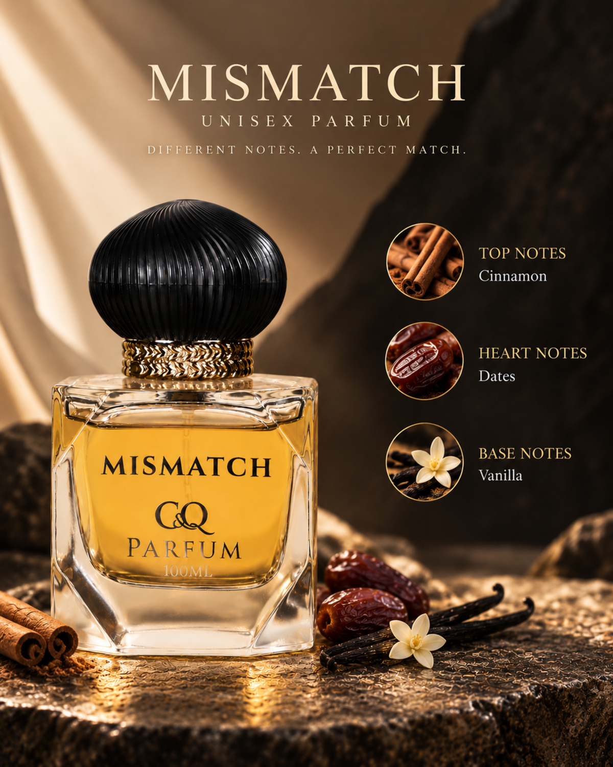 MISMATCH — Bold Unisex Signature Parfum | Premium Fragrance